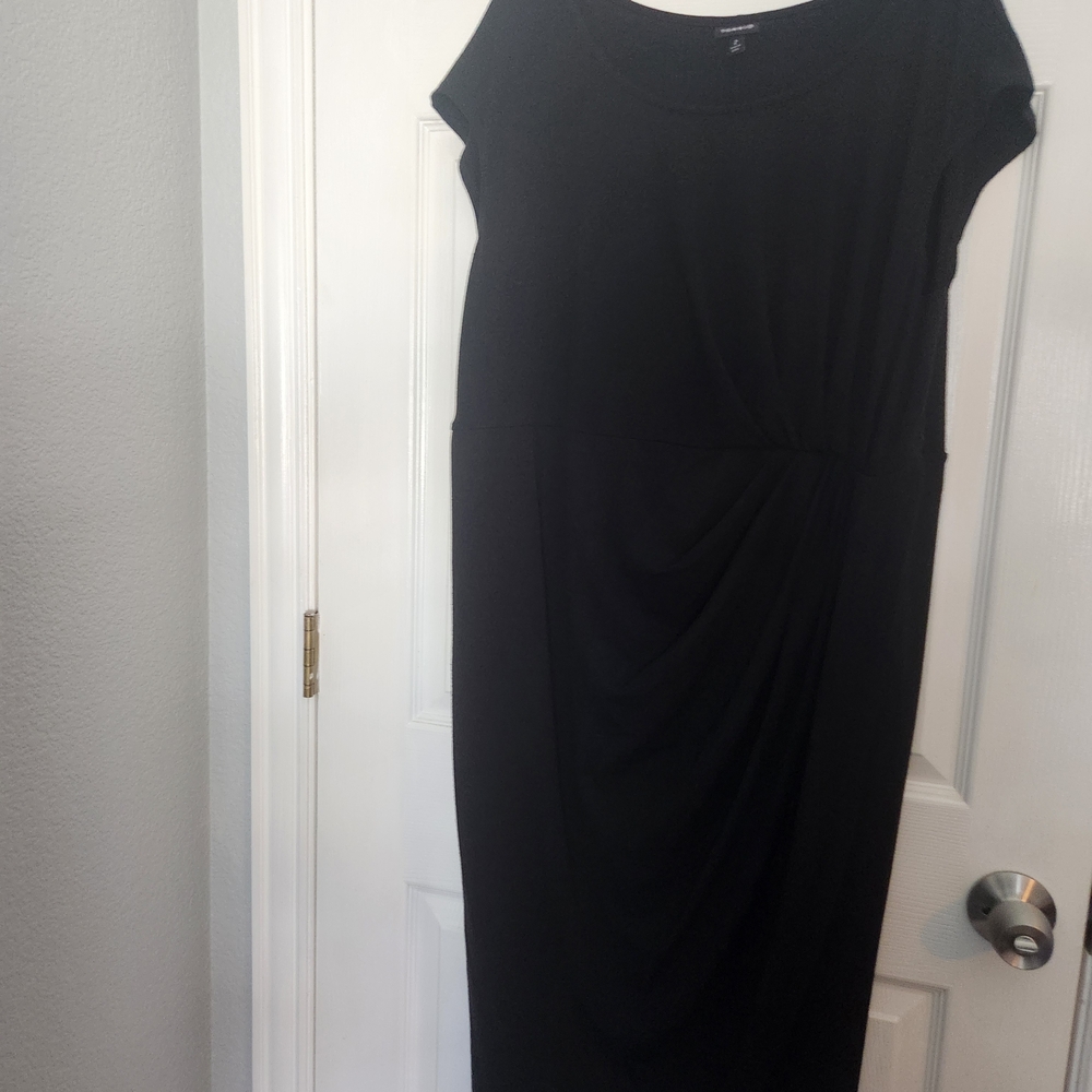 Torrid Black Midi Dress
